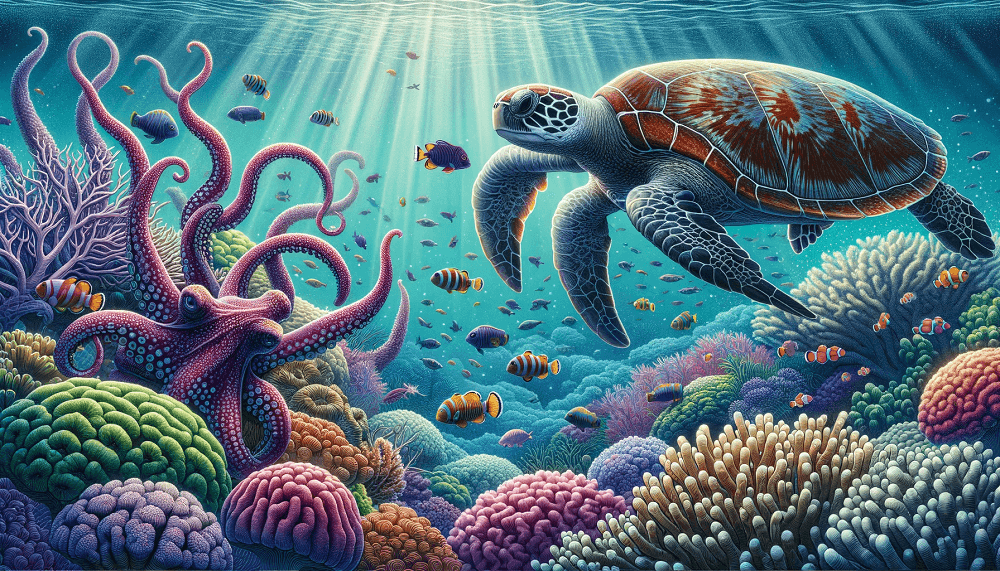 Colorful Inhabitants of the Coral Reefs