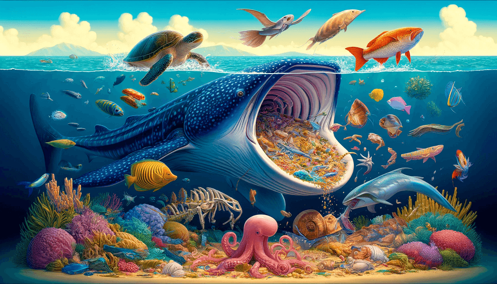 Unique Diets of Sea Animals